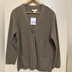 Appleseed Women’s Cardigan Petite Medium